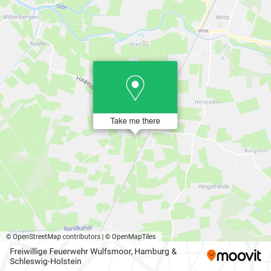 Freiwillige Feuerwehr Wulfsmoor map