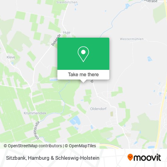 Sitzbank map