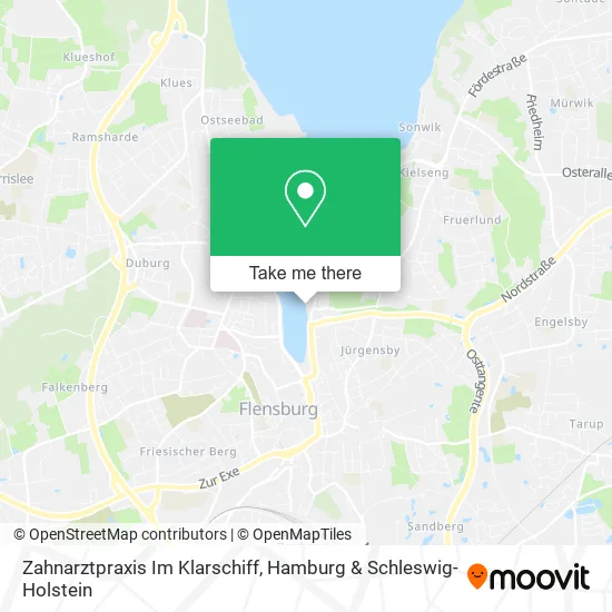 Карта Zahnarztpraxis Im Klarschiff