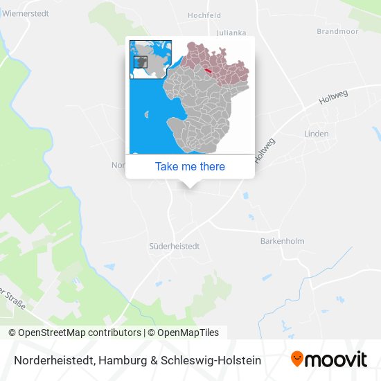 Norderheistedt map