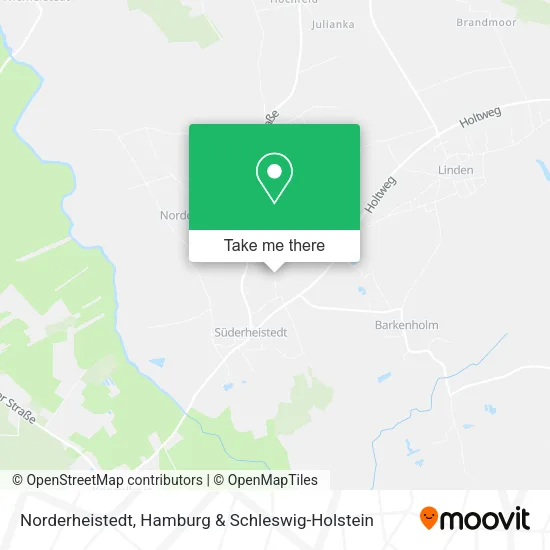 Карта Norderheistedt
