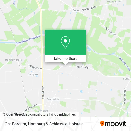 Карта Ost-Bargum