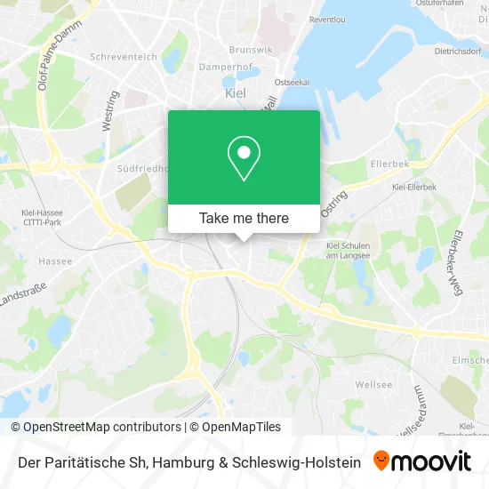 Карта Der Paritätische Sh