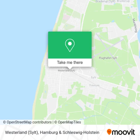 Карта Westerland (Sylt)