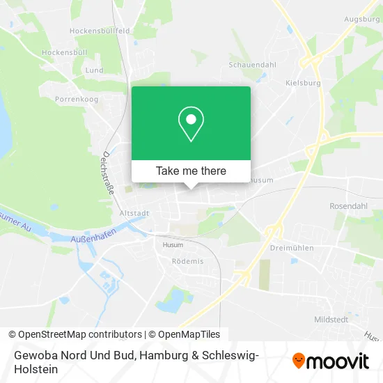 Карта Gewoba Nord Und Bud