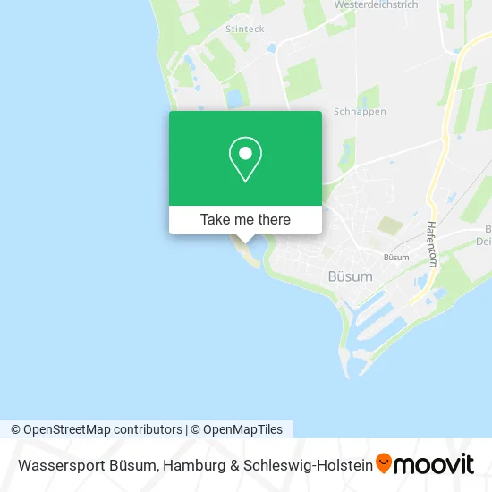 Карта Wassersport Büsum