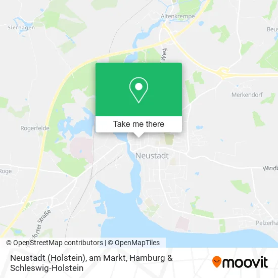 Карта Neustadt (Holstein), am Markt