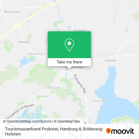 Tourismusverband Probstei map