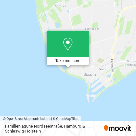 Карта Familienlagune Nordseestraße