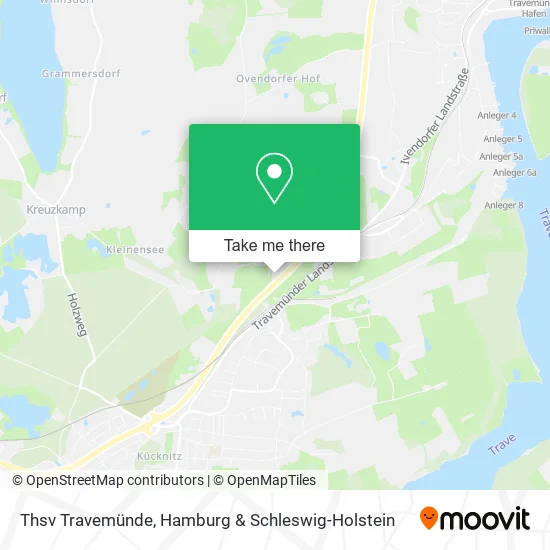 Карта Thsv Travemünde