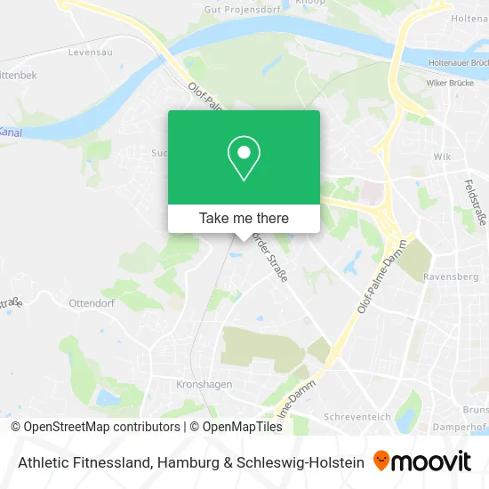 Карта Athletic Fitnessland