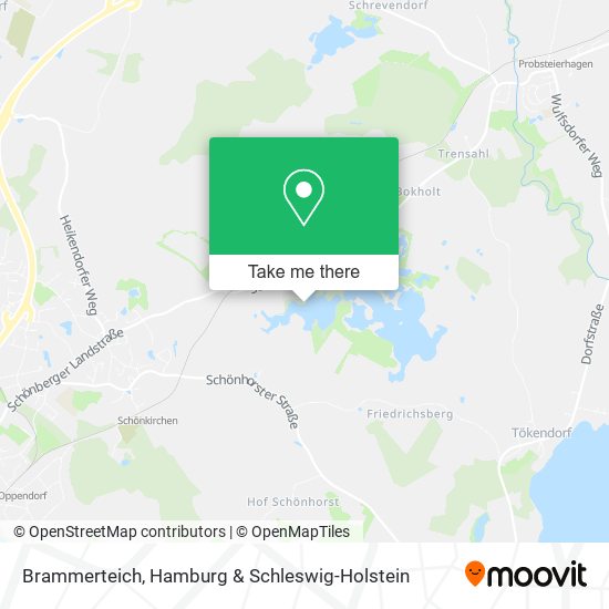 Brammerteich map