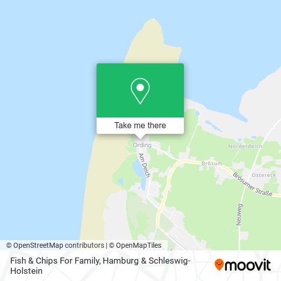 Fish & Chips For Family map