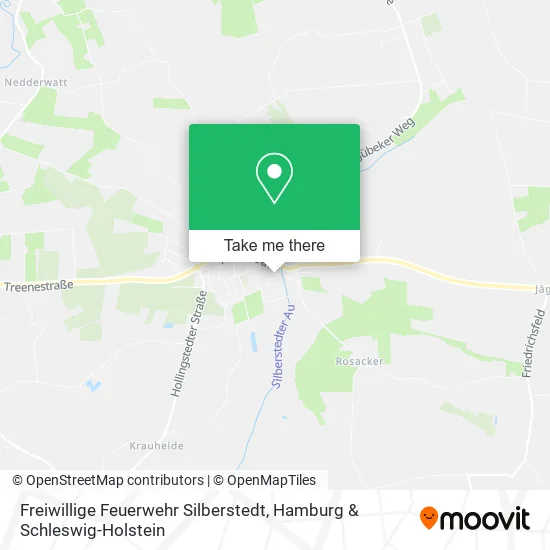 Карта Freiwillige Feuerwehr Silberstedt