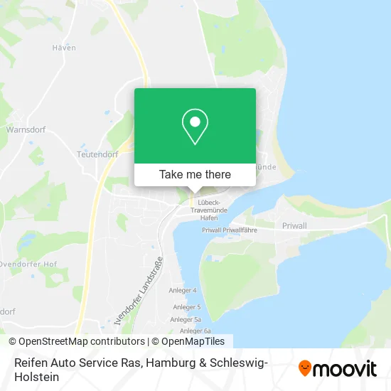 Карта Reifen Auto Service Ras