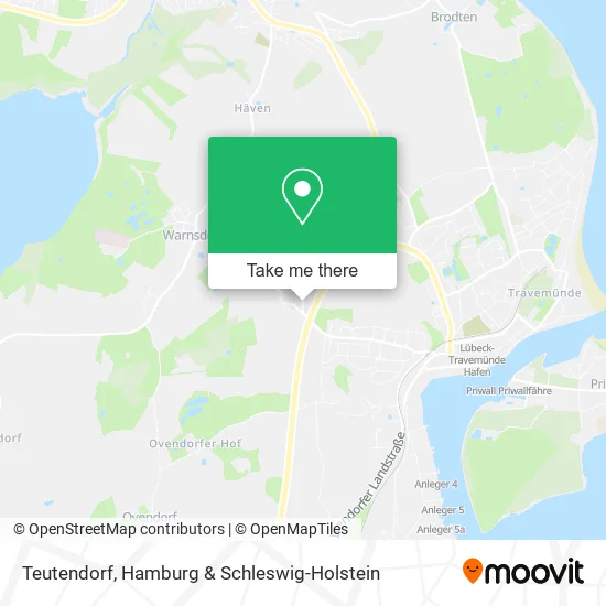 Карта Teutendorf