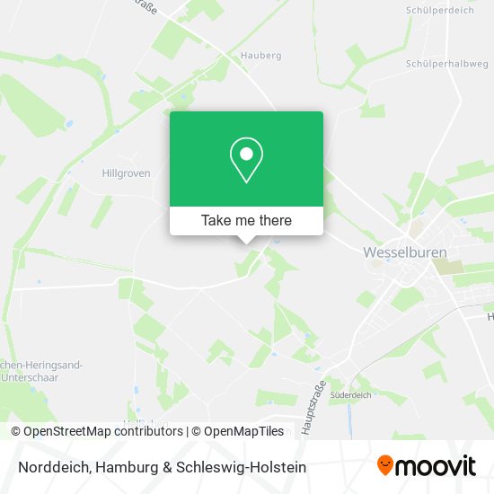 Norddeich map