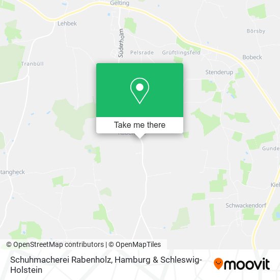 Schuhmacherei Rabenholz map