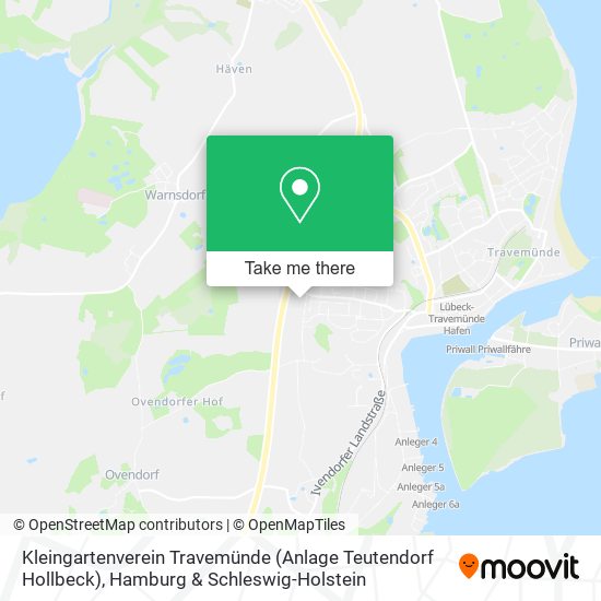 Kleingartenverein Travemünde (Anlage Teutendorf Hollbeck) map