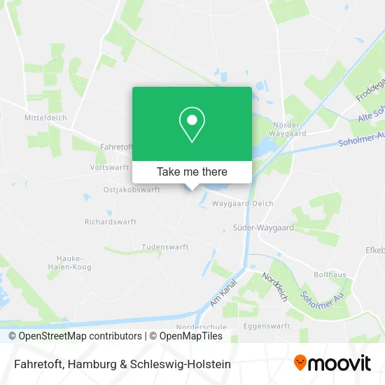 Карта Fahretoft