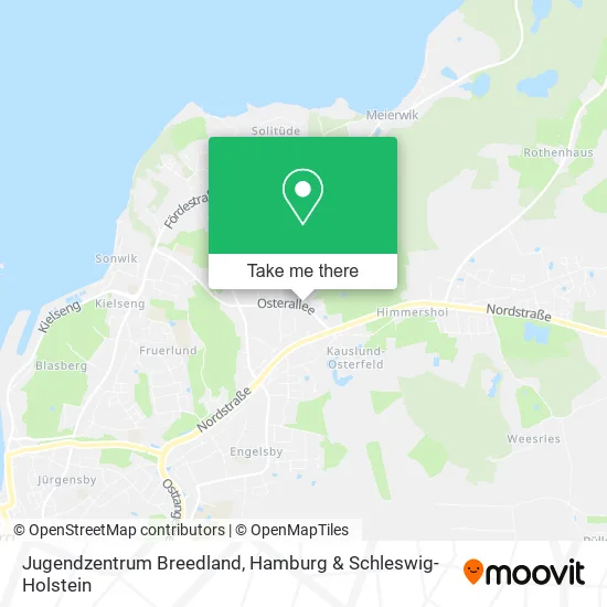 Карта Jugendzentrum Breedland