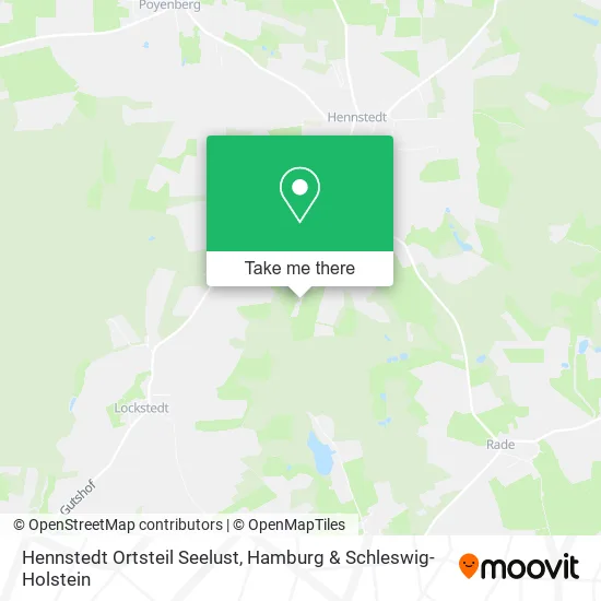 Карта Hennstedt Ortsteil Seelust