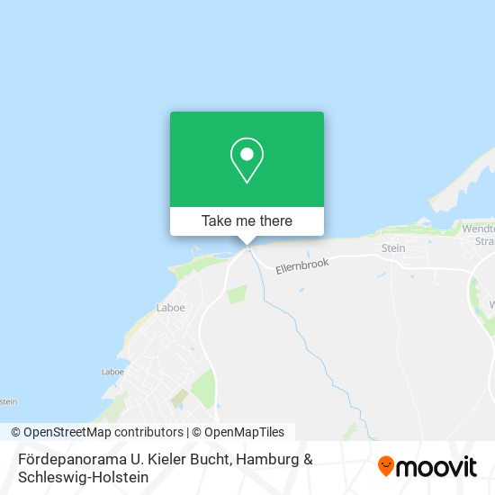 Карта Fördepanorama U. Kieler Bucht