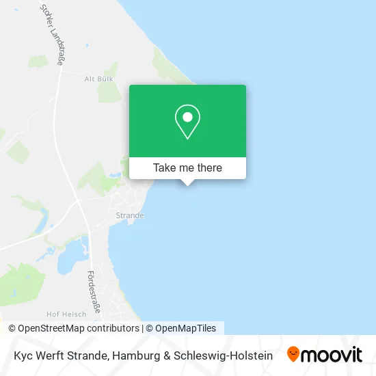 Карта Kyc Werft Strande