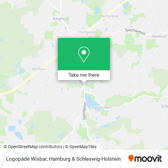 Logopäde Wisbar map