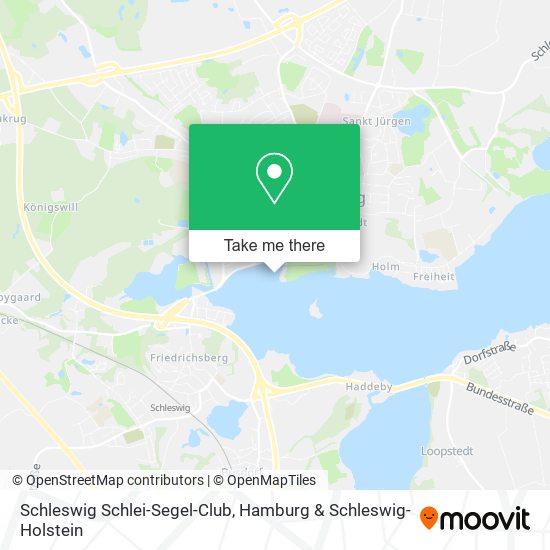 Schleswig Schlei-Segel-Club map