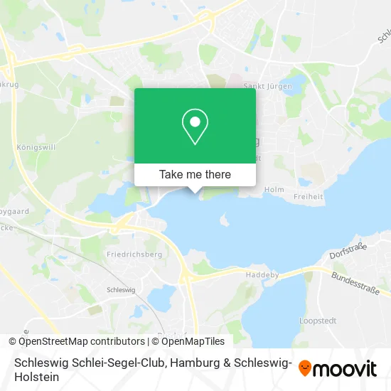 Карта Schleswig Schlei-Segel-Club