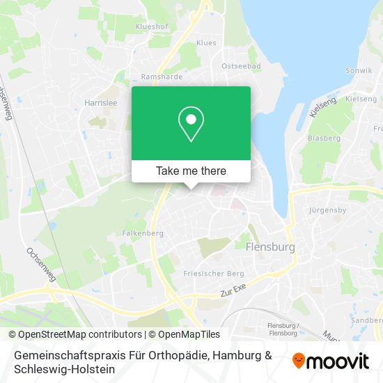 Gemeinschaftspraxis Für Orthopädie map