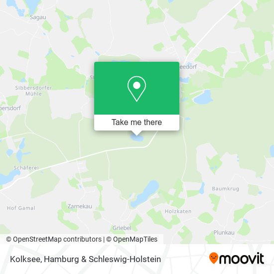 Kolksee map