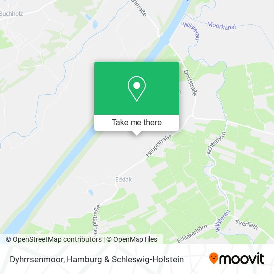 Dyhrrsenmoor map