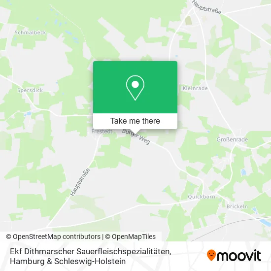 Карта Ekf Dithmarscher Sauerfleischspezialitäten