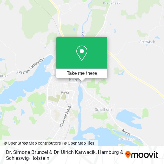 Dr. Simone Brunzel & Dr. Ulrich Karwacik map