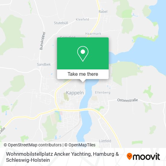 Карта Wohnmobilstellplatz Ancker Yachting