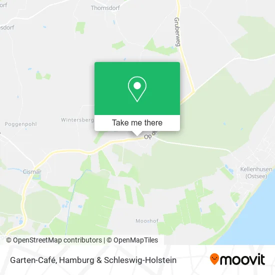 Карта Garten-Café