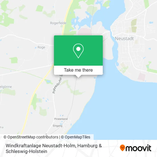 Карта Windkraftanlage Neustadt-Holm
