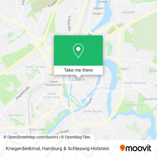 Карта Kriegerdenkmal