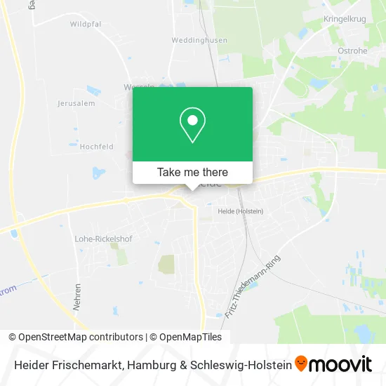 Heider Frischemarkt map