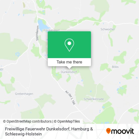 Freiwillige Feuerwehr Dunkelsdorf map