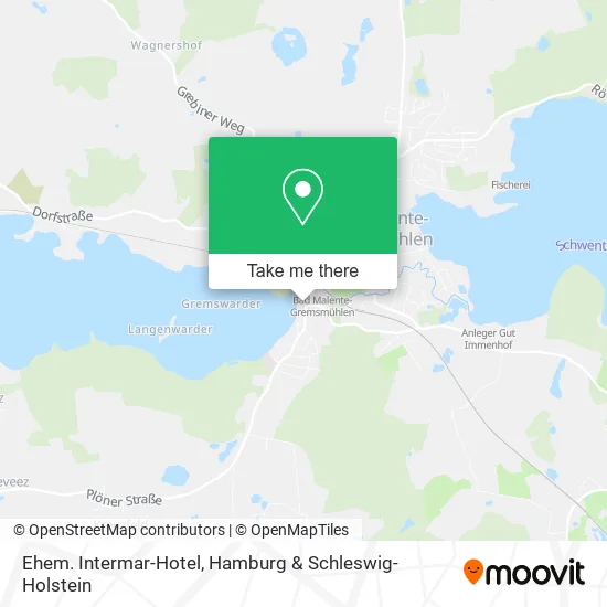 Ehem. Intermar-Hotel map