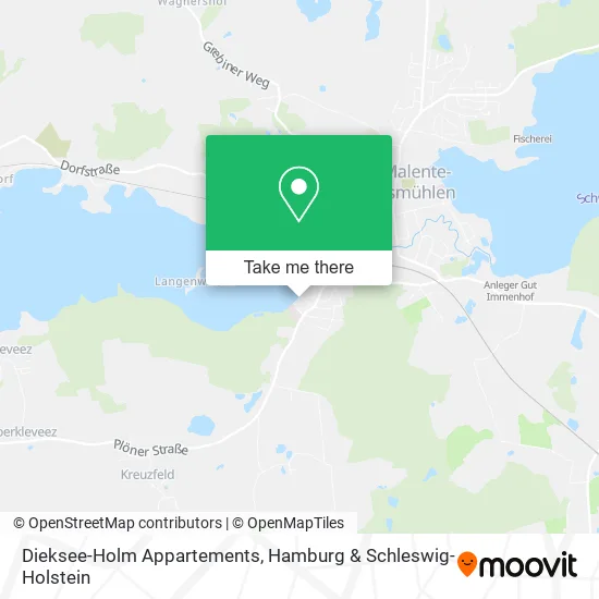Карта Dieksee-Holm Appartements