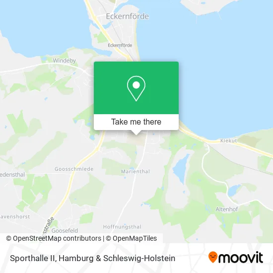 Карта Sporthalle II