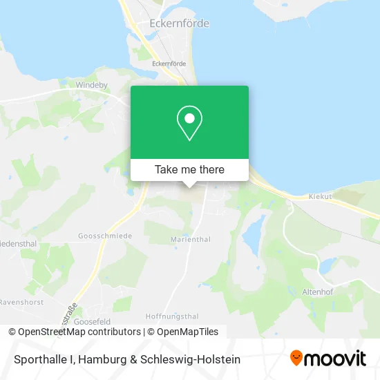 Карта Sporthalle I