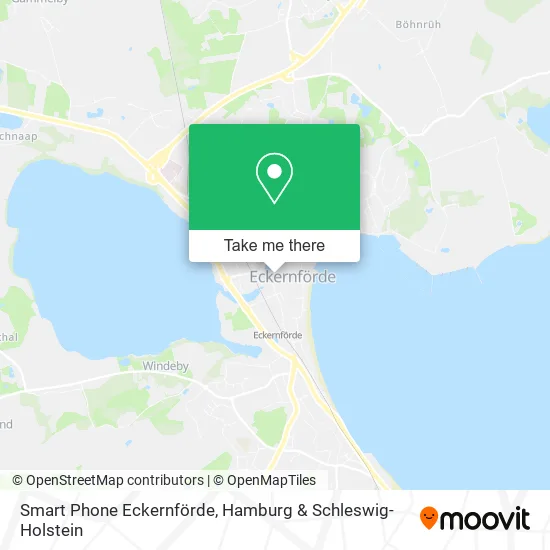Карта Smart Phone Eckernförde