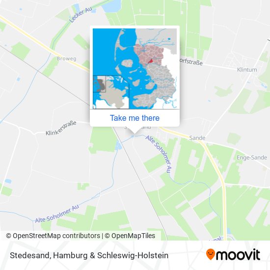 Stedesand map