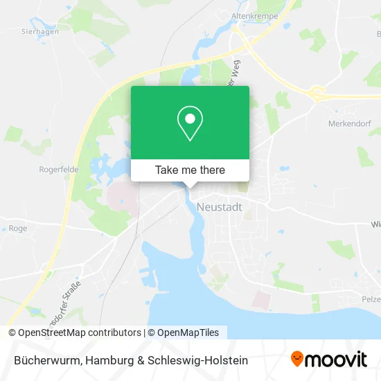 Карта Bücherwurm