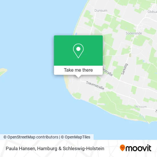 Карта Paula Hansen